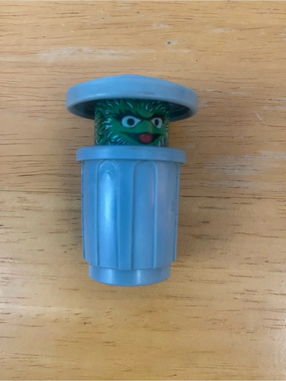 Vintage 1970s Fisher-Price Sesame Street Oscar The Grouch Little People Muppets
